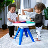 BABY EINSTEIN Table d'activités pour bébé trotteur évolutif 4-en-1 Pivotant a 360° sécurisé, cadeau bébé, piano, musique