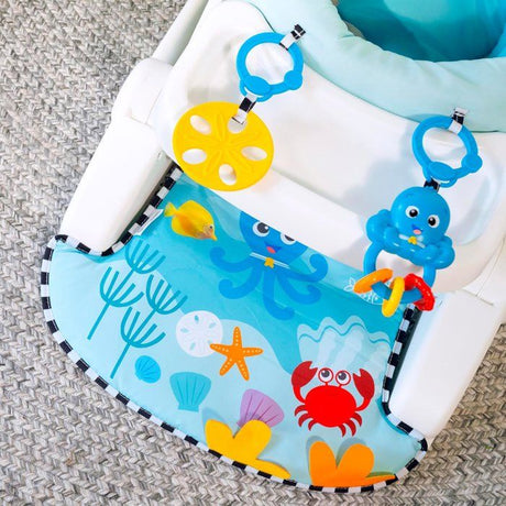 BABY EINSTEIN -OPUS ET NEPTUNE- Siege d'apprentissage bébé  4M+  apporte support a bébé, 2 positions de siege, tablette d'activités