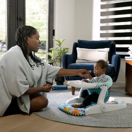 BABY EINSTEIN -OPUS ET NEPTUNE- Siege d'apprentissage bébé  4M+  apporte support a bébé, 2 positions de siege, tablette d'activités