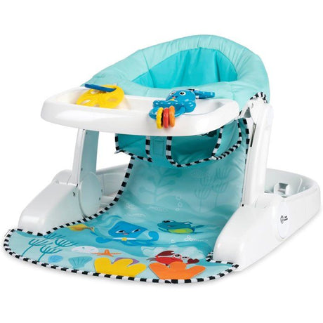 BABY EINSTEIN -OPUS ET NEPTUNE- Siege d'apprentissage bébé  4M+  apporte support a bébé, 2 positions de siege, tablette d'activités