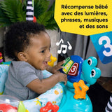 BABY EINSTEIN Aire d'éveil a rebonds Curiosity, éducative 2 en 1 et jouet au sol, jeux a 360° 6M+ cadeau bébé
