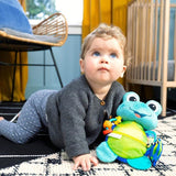 BABY EINSTEIN NEPTUNE Peluche doudou bébé tortue, multisensoriel, cadeau bébé 0M+
