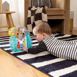 BABY EINSTEIN EARL l'éléphant Jouet d'éveil a roulettes interactif multilingue,  Cadeau Noel bébé, développement de la motricité