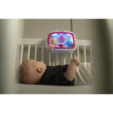 BABY EINSTEIN Veilleuse bébé -Reves marins rose- Réglage 25 min lumiere, son, musique ou bruit de l'océan apaisantes, télécommande