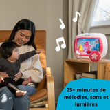 BABY EINSTEIN – Veilleuse bébé Reves Marins – Aquarium musical & sons de l'océan, télécommande, rose