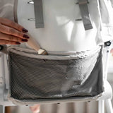 BABY EINSTEIN NEPTUNE Chaise haute bébé de 6 mois a 3 ans inclus: tapis d'eau, assiette sécurisé, tablette et poche de rangement