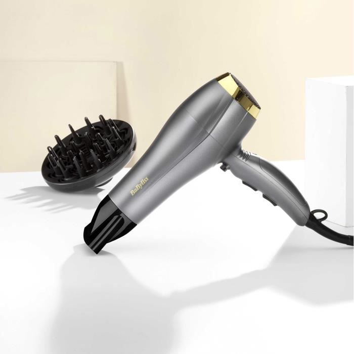 Seche-cheveux - BABYLISS - 5513TE - 2300 W - Technologie Ionique - Titane CÈramique - 3 TempÈratures