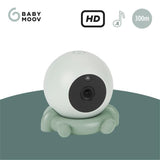 Babymoov CamÈra Additionnelle HD Babyphone vidÈo YOO Go+ - Batterie Rechargeable Longue Autonomie - Socle CamÈra inclus