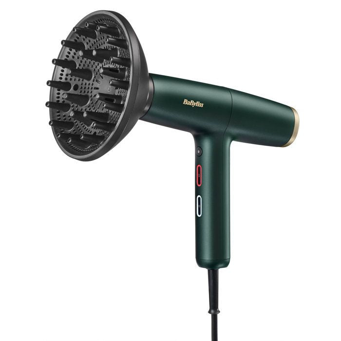 Seche-cheveux - Babyliss - D6555DE - Air Power Pro VERT - Moteur numérique - Systeme ionique - Ultra-silencieux
