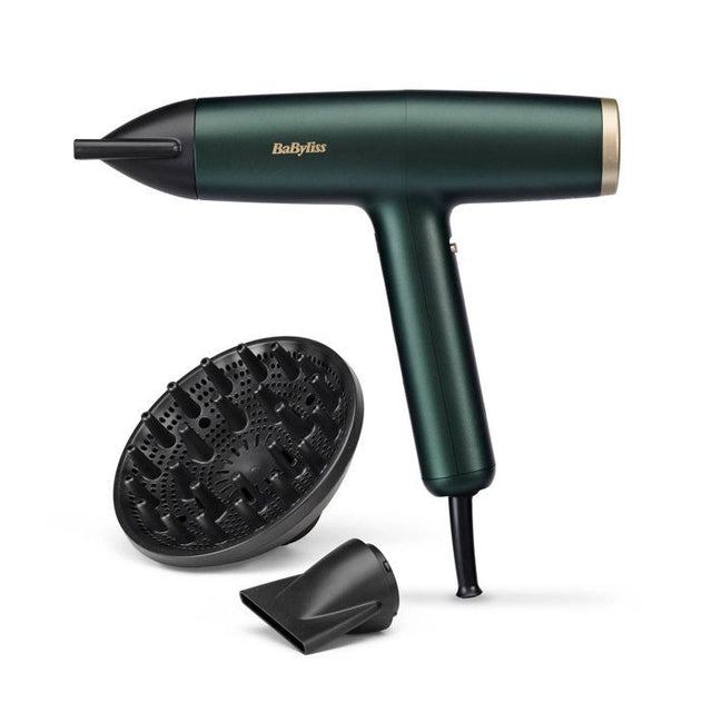 Seche-cheveux - Babyliss - D6555DE - Air Power Pro VERT - Moteur numérique - Systeme ionique - Ultra-silencieux