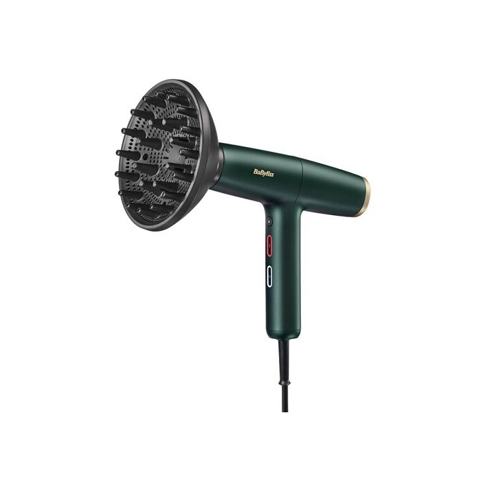 Seche-cheveux - Babyliss - D6555DE - Air Power Pro VERT - Moteur numérique - Systeme ionique - Ultra-silencieux