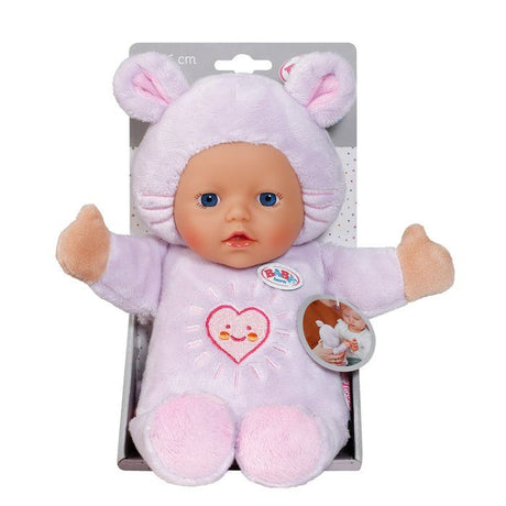 Poupon - BABY BORN - Poupon Souris - Petites oreilles douces et poches pour les doigts - 26 cm - Nouveau-né
