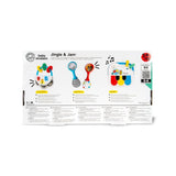 BABY EINSTEIN- Coffret cadeau bébé musical Jingle & Jam 3 jouets musicaux: mini tambourin, 2 maracas, piano bébé