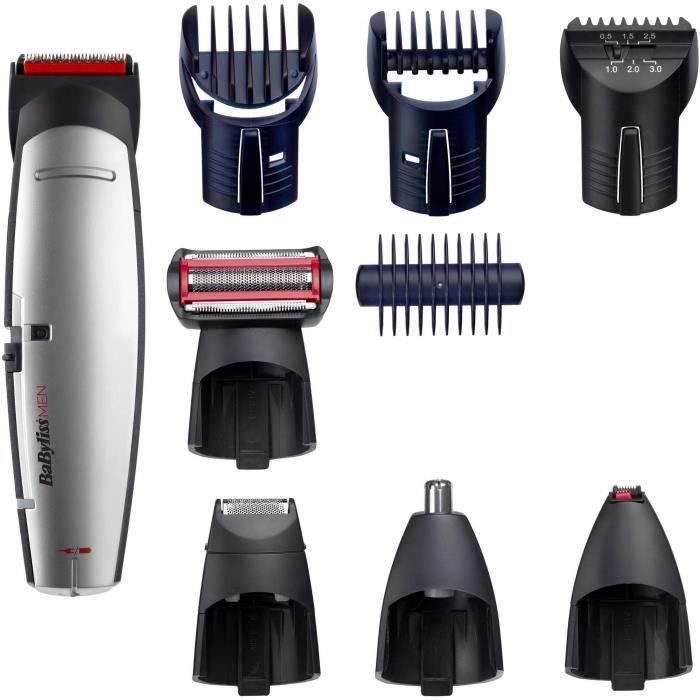 Tondeuse multi-usages - BaByliss - E837E - Cheveux, visage et corps - Autonomie 40min