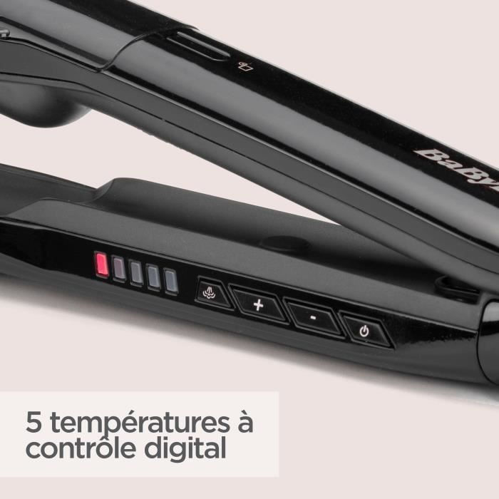 Lisseur vapeur - BaByliss - ST492E Steam Straight - Avec plaques XL