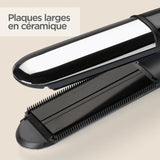 Lisseur Babyliss ST496E - Lisseur vapeur Steam Shine