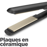 Lisseur - BaByliss - ST089E Straight 230 - Plaques CÈramique et Multi-Voltage