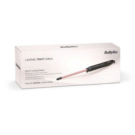 Boucleur manuel BABYLISS C449E - Diametre 10mm - Chauffe ultra-rapide - Tapis et gant thermorésistants