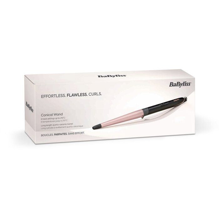 Boucleur - BaByliss - C454E Conical Wand - Pour des boucles naturelles