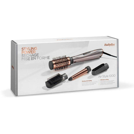 Brosse soufflante - BaByliss - AS136E Air Style 1000 - Pour secher, mettre en forme et boucler