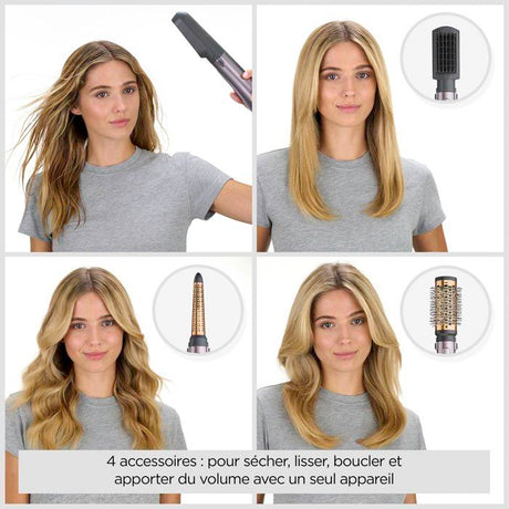 Brosse soufflante - BaByliss - AS136E Air Style 1000 - Pour secher, mettre en forme et boucler