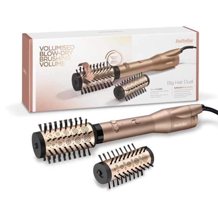 Brosse soufflante - BaByliss - AS952E Big Hair Dual - Pour le volume, la mise en forme et la brillance