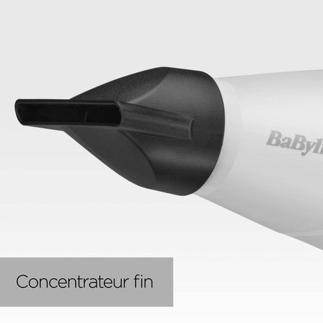 Seche-cheveux - BaByliss - 6704WE Speed Pro 2000 - Moteur AC - Fabriqué en Italie