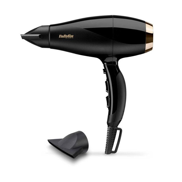 Seche-cheveux - BaByliss - 6714E Super Pro 2300  - Moteur AC - Fabriqué en Italie