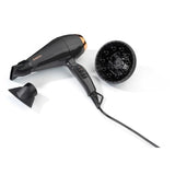 Seche-cheveux - BaByliss - 6719DE Air Pro 2200 - Perfomance, qualitÈ pro, brillance - FabriquÈ en Italie