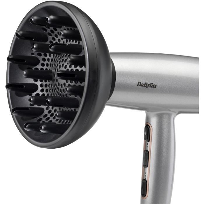 Seche-cheveux - BABYLISS - D580DE - Cosmos - 2100 W - Diffuseur - Léger et compact