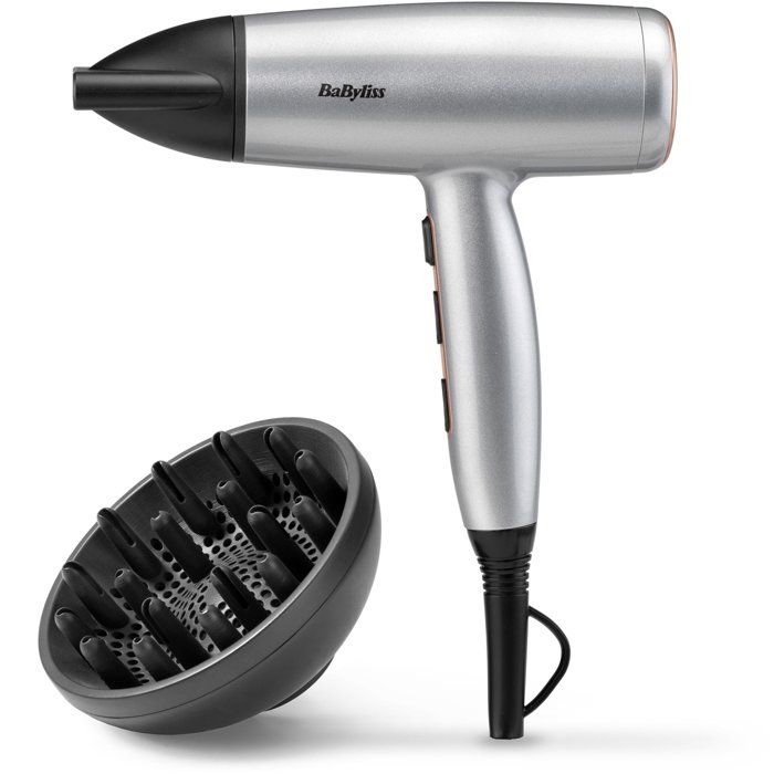 Sčche-cheveux - BABYLISS - D580DE - Cosmos - 2100 W - Diffuseur - Léger et compact