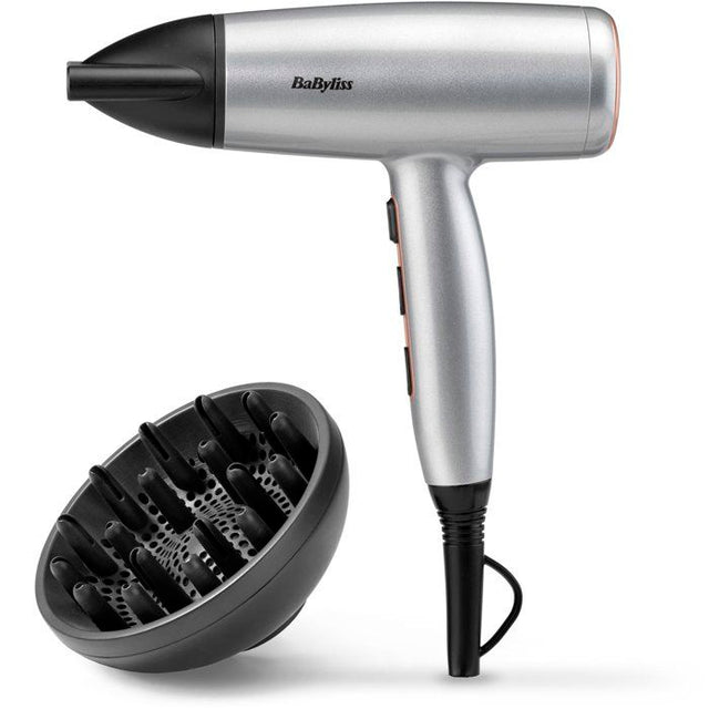 Sčche-cheveux - BABYLISS - D580DE - Cosmos - 2100 W - Diffuseur - Léger et compact