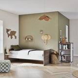 Lit Combiné - 120x60cm - Evolutif en 90x190cm - Babyprice Smile - Chene silex