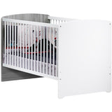 Lit bÈbÈ Èvolutif - 140 x 70 cm - Nao - Blanc
