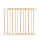 Badabulle Barriere de Sécurité Deco Pop - Barriere Extensible pour Ouverture de 63 a 106cm - Fixation Vis, Bois Naturel