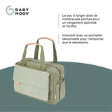 Babymoov Sac (a langer) Day to Day - Tendance et Fonctionnel, CapacitÈ 23L, Nombreuses poches, 6 Accessoires inclus, Abstract