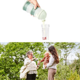 Babymoov BoÓtes Doseuses de Lait en Poudre Babydose - Bec verseur ergonomique - Made in France, Vert