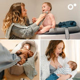 Lot de 3 langes - DOOMOO - Gaze de coton biologique - Certifié oeko-Tex - Vert