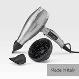 Seche-cheveux  - BaByliss - 6000E Pro Digital 2200 - Technologie Ionique et Céramique - Fabriqué en Italie