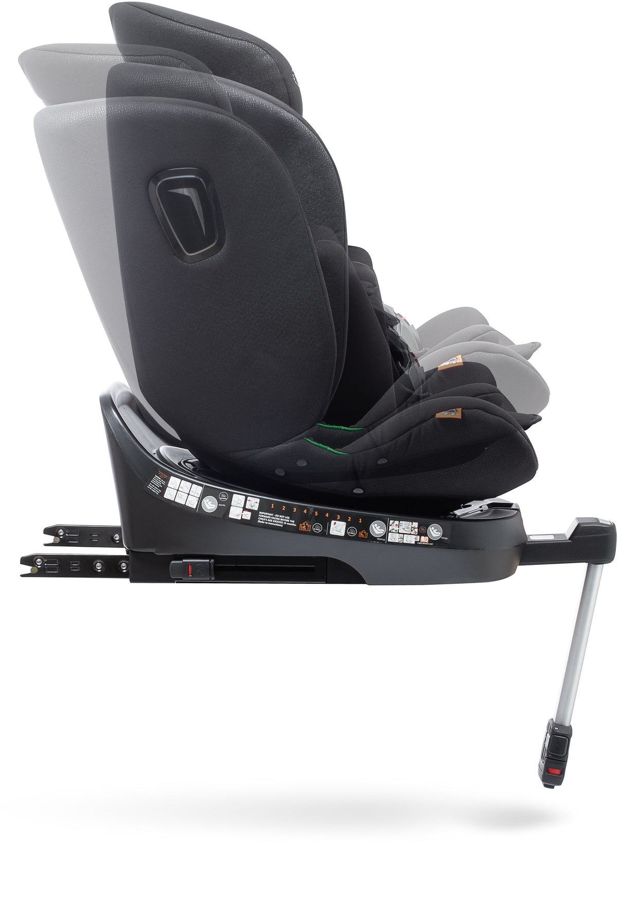 Siege auto - BABYAUTO - Aitana - Groupe 0/1/2/3 - I-Size - 40/150 cm - Isofix - Pivotant 360° - Jambe de force - Noir