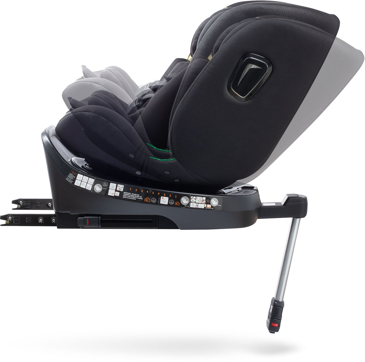 Siege auto - BABYAUTO - Aitana - Groupe 0/1/2/3 - I-Size - 40/150 cm - Isofix - Pivotant 360° - Jambe de force - Noir