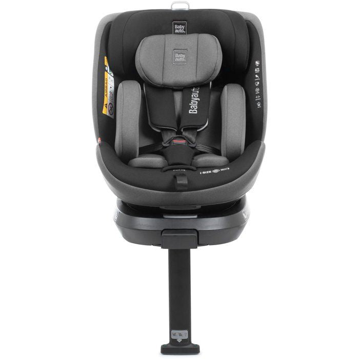 Siege auto - BABYAUTO - CORE - Groupe 0/1/2/3 - 40/150 cm - I-Size - Isofix - Pivotant - Inclinable - Réducteur - Anthracite