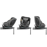 Siege auto - BABYAUTO - CORE - Groupe 0/1/2/3 - 40/150 cm - I-Size - Isofix - Pivotant - Inclinable - Réducteur - Anthracite