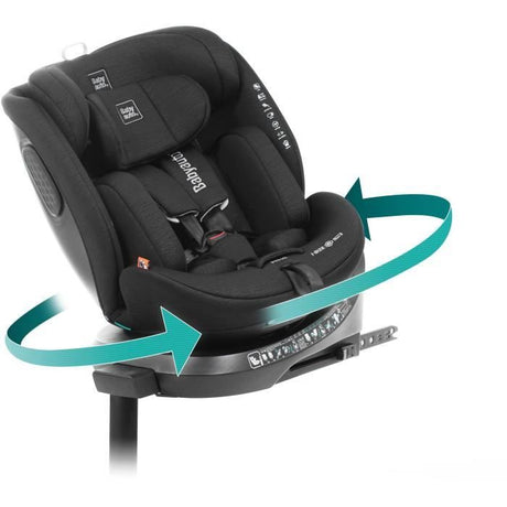 Siege auto - BABYAUTO - CORE - Groupe 0/1/2/3 - 40 / 150 cm - I-Size - Isofix - Pivotant - Inclinable - Réducteur - Noir