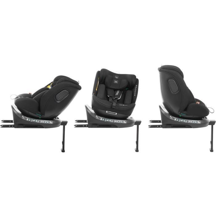 Siege auto - BABYAUTO - CORE - Groupe 0/1/2/3 - 40 / 150 cm - I-Size - Isofix - Pivotant - Inclinable - Réducteur - Noir