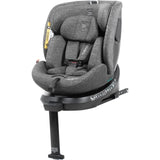Siege auto - BABYAUTO - CORE - Groupe 0/1/2/3 - 40 / 150 cm - I-Size - Isofix - Pivotant - Inclinable - Réducteur - Gris