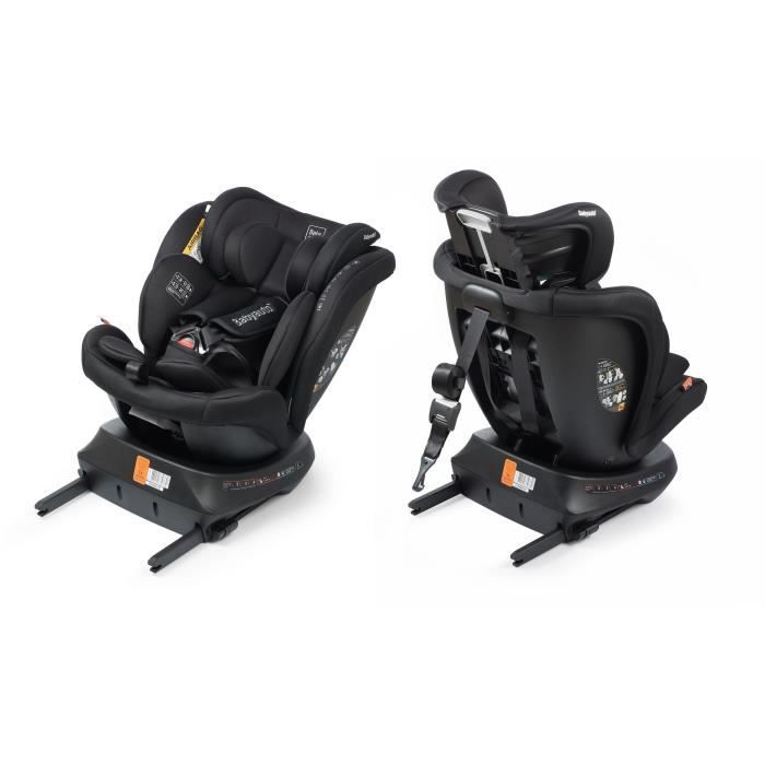 Siege auto - BABYAUTO - RODIA - Groupe 0/1/2/3 - 40 / 150 cm - I-Size Plus - Isofix - Pivotant - Inclinable - Réducteur - Noir