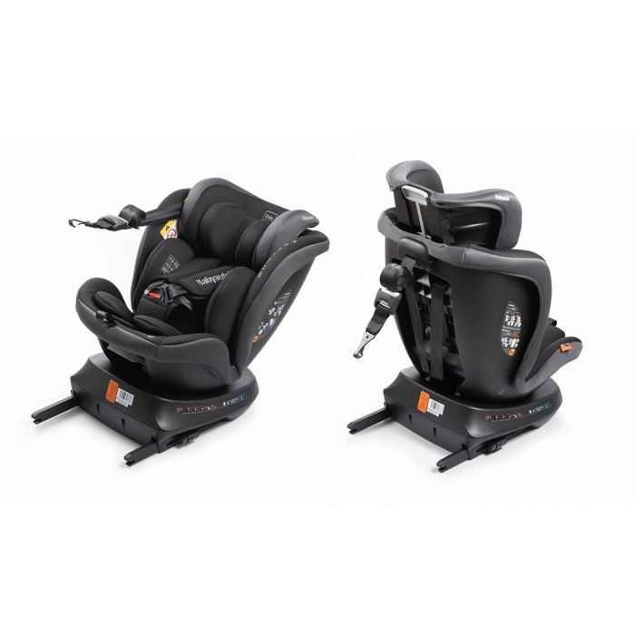 Siege auto - BABYAUTO - RODIA - Groupe 0/1/2/3 - 40/150 cm - I-Size - Pivotant - Inclinable - Avec réducteur - Stone Grey