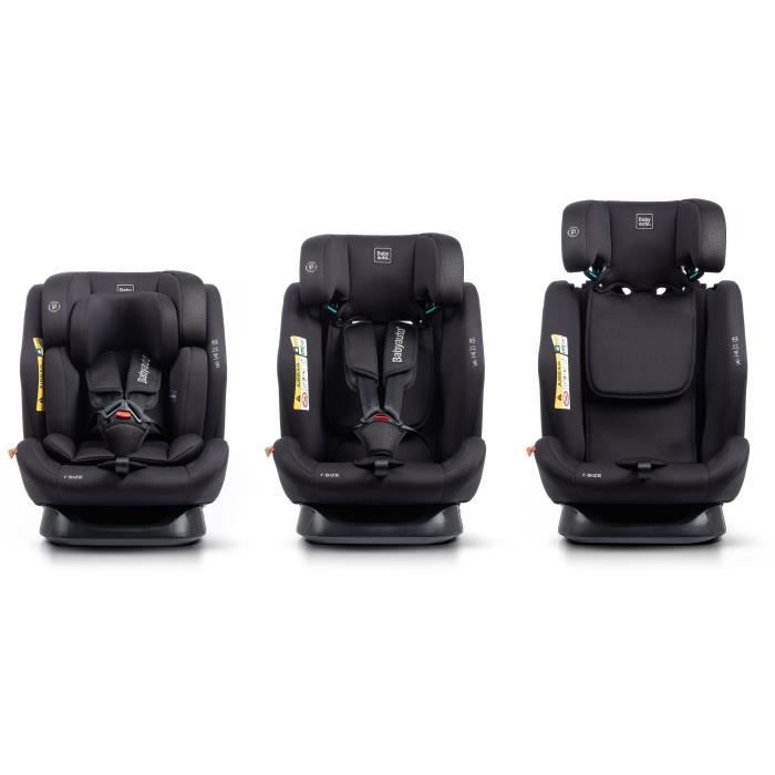 Siege auto - BABYAUTO - LOLO IBELT - Groupe 0/1/2/3 - 40 / 150 cm - I-Size - Inclinable - Réducteur - Noir