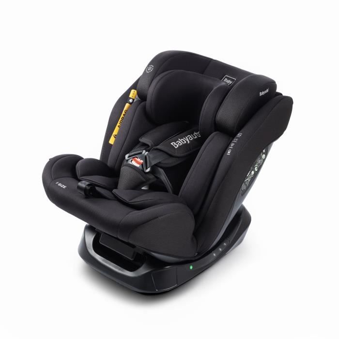 Siege auto - BABYAUTO - LOLO IBELT - Groupe 0/1/2/3 - 40 / 150 cm - I-Size - Inclinable - Réducteur - Noir